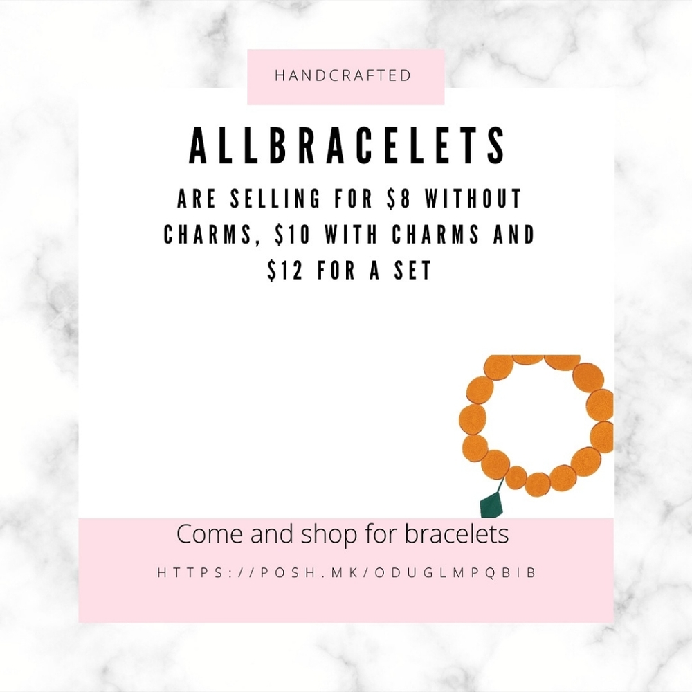 Handcrafted bracelets